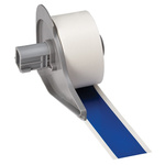 Brady B-595 Black on Blue Cable Labels, 15.24 m Length, 25.4 mm Width, 25.4mm Label Width