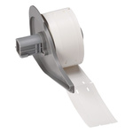 Brady B-109 Black on White Label Printer Label, 19.05 mm Width, 76.2mm Label Length, 19.05mm Label Width
