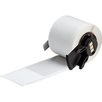 Brady B-427 Black on White/Transparent Label Printer Tape, 38.10 mm Width, 152.40mm Label Length, 38.1mm Label Width