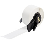 Brady B-439 Black on White Cable Labels, 15.24 m Length, 25.40 mm Width, 25.4mm Label Width