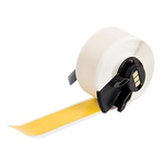 Brady B-439 Black on Yellow Cable Labels, 48.26 mm Width, 48.26mm Label Width