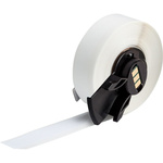 Brady B-422 Black on White Cable Labels, 12.70 mm Width, 12.7mm Label Width
