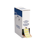 Brady B-342 Black on Yellow Heatshrink Labels, 44.45 mm Width, 11.15mm Label Length, 44.45mm Label Width