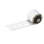 Brady B-7593 Black on White Polyester Label, 27.00 mm Width, 18.00mm Label Length, 27mm Label Width