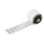 Brady B-7593 Black on Silver Polyester Label, 48.00 mm Width, 19.00mm Label Length, 48mm Label Width