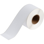 Brady BradyJet on White Label Printer Tape, 30.48 m Length, 57.15 mm Width
