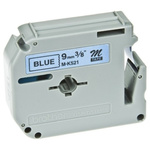 Brother Black on Blue Label Printer Tape, 8 m Length, 9 mm Width