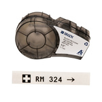 Brady B-430 Polyester Black on Transparent Label Printer Tape, 6.4 m Length, 12.7 mm Width, 6.4mm Label Length