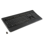 Logitech Keyboard Wireless USB, QWERTY (UK) Black