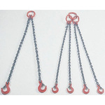 RS PRO 2m Lifting Sling Chain, 4.5t