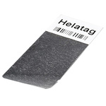 HellermannTyton Helatag Transparent/White Cable Labels, 19.05mm Width, 44.5mm Height, 2500 Qty