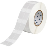 Brady B-427 Self-laminating Vinyl on White/Transparent Cable Labels, 57.15mm Label Length