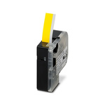Phoenix Contact MM-EML Black on Yellow Label Printer Tape, 8m Label Length