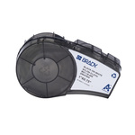 Brady M21 Black on White Label Printer Labels, 25.4 mm Width