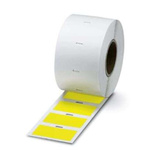 Phoenix Contact EML (51X25)R YE on Yellow Label, 25 m Length, 51 mm Width