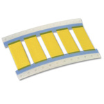 TE Connectivity TMS-SCE White Heatshrink Labels, 50mm Width, 250 Qty