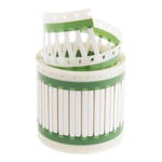 TE Connectivity TMS-SCE White Heatshrink Labels, 250 Qty