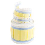 TE Connectivity TMS-SCE Yellow Heatshrink Labels, 50mm Width, 250 Qty