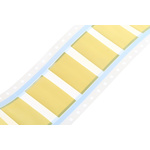 TE Connectivity TMS-SCE Yellow Heatshrink Labels, 50mm Width
