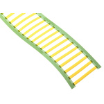 TE Connectivity Yellow Heatshrink Labels, 50.8mm Width, 250 Qty