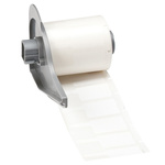 Brady B-425A Black on White Cable Labels, 29.97 mm Width, 20.02mm Label Length, 29.97mm Label Width