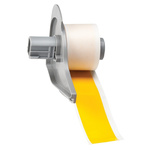 Brady B-595 Black on Yellow Cable Labels, 15.24 m Length, 25.4 mm Width, 25.4mm Label Width