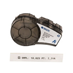 Brady BMP 21 Black on White Label Printer Tape, 6.4 m Length, 12.70 mm Width