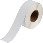 Brady BradyJet on White Label Printer Tape, 30.48 m Length, 28.58 mm Width