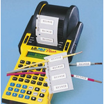 Brady Transparent/Yellow Cable Labels, 25.4mm Width, 63.5mm Height, 100 Qty