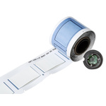 Brady R4310 White Heatshrink Labels, 25.4mm Width, 42.34mm Height, 50 Qty