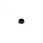 RS PRO Potentiometer Knob Cap, Black, 11mm Shaft, For Use With Collet Knob