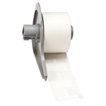 Brady B-425A Polypropylene Flag White Cable Labels, 30mm Width, 20mm Height, 250 Qty