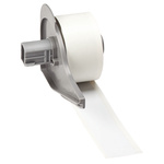 Brady B-595 Vinyl White Cable Labels, 25.4mm Width, 1 Qty