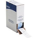 Brady B-342 PermaSleeve White Heatshrink Labels, 25.4mm Width, 21.62mm Height, 1000 Qty