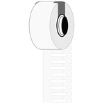 Brady B-7696 DuraSleeve Rigid Tag White Cable Labels, 12mm Width, 4.4mm Height, 250 Qty