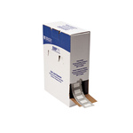 Brady B-342 PermaSleeve White Heatshrink Labels, 25.4mm Width, 16.38mm Height, 1000 Qty