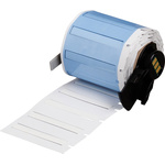 Brady B-342 PermaSleeve White Heatshrink Labels, 44.45mm Width, 5.97mm Height, 100 Qty