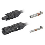 Multi Contact Female, Male, Panel Mount MC4 Connector, Cable CSA, 4mm², Rated At 42A, 1.5kV dc MC4-Evo2