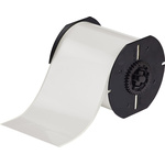 Brady B-595 Vinyl Clear Label Roll, 101.6mm Width, 1 Roll Qty