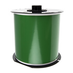 Brady B-7569 Vinyl Green Label Roll, 101mm Width, 1 Roll Qty