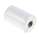 Brady White Label Roll, 38.1mm Width, 19.05mm Height, 2500Per Roll Qty