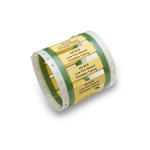 TE Connectivity HX-SCX Yellow Heatshrink Labels, 50mm Width, 1000 Qty