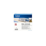Brother White Black Print Label Roll, 103mm Width, 180Per Roll Qty