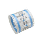TE Connectivity TMS-SCE White White Print Heat Shrink Cable Marker, 4.75mm Width, 250 Qty