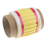 TE Connectivity RPS Yellow Heatshrink Labels, 50mm Width, 250 Qty