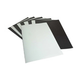 Eclipse White Magnetic Multipurpose Label Sheet, Pack of 10