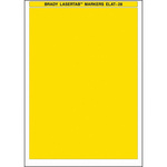 Brady LaserTab Yellow Label Roll, 210mm Width, 297mm Height, 25Per Roll Qty