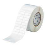 Brady R6000HF Silver Label Roll, 38.1mm Width, 12.7mm Height, 10000Per Roll Qty