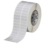 Brady R6000HF Light Grey Label Roll, 38.1mm Width, 12.7mm Height, 10000Per Roll Qty