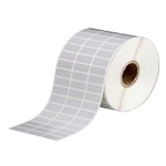 Brady R7960 Silver Label Roll, 25.4mm Width, 12.7mm Height, 2500Per Roll Qty